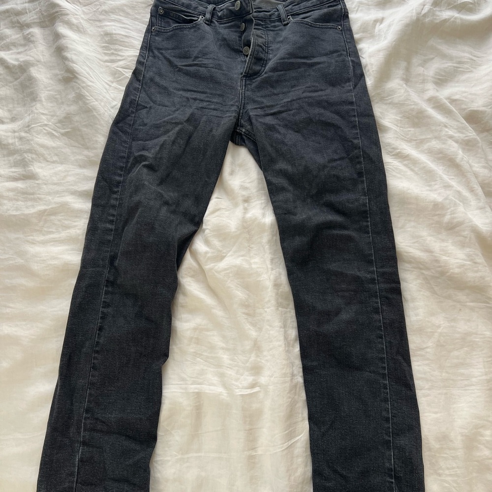 Rouje Black Straight Leg Jeans